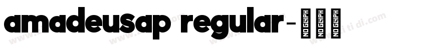 amadeusap regular字体转换